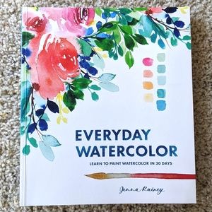 Everyday Watercolor book by Jenna Rainey